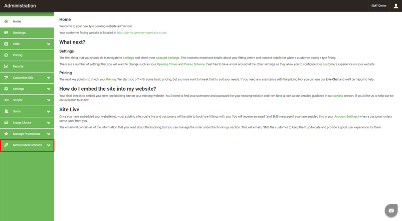 Setting Up The Admin Image (eShop)