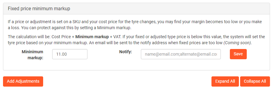 Pricing SKUs Margin Image