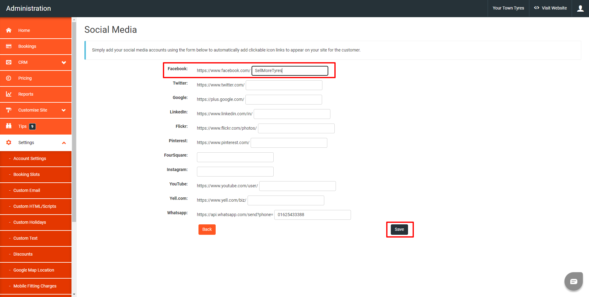 Adding URL Image