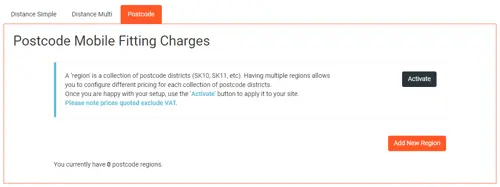 Distance Postcode Image