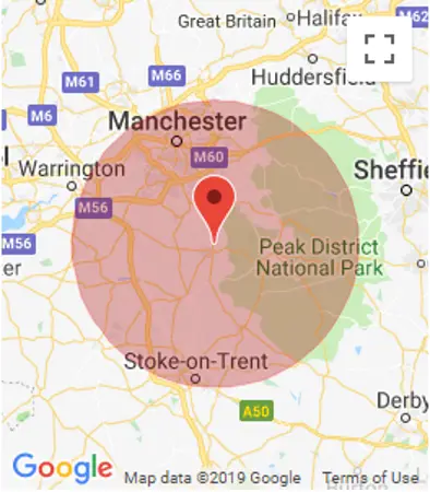 Google Map Radius Image (eShop)