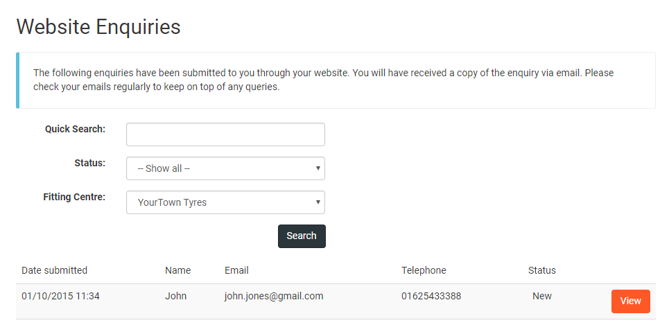Enquiries Image
