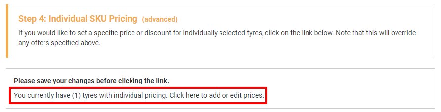 Pricing SKU Level Pricing Image