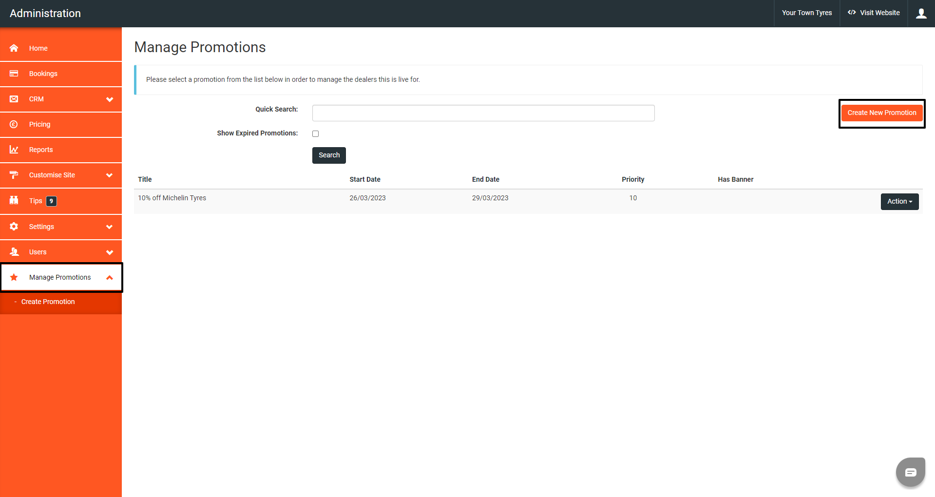 Manage Promotions Image