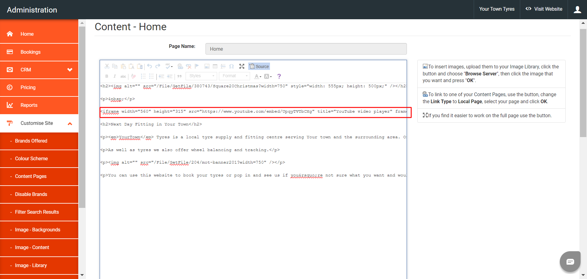 Copy Iframe Into Page Image